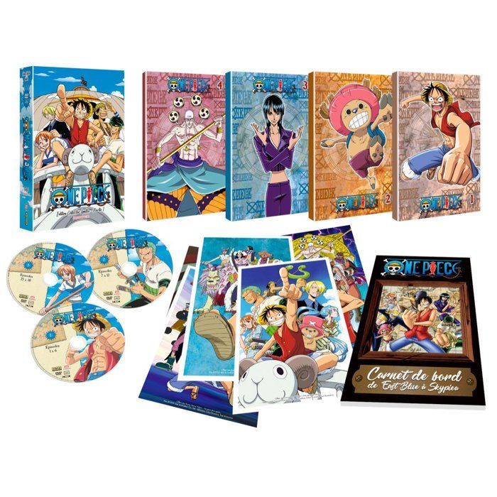 One Piece Collection Complete Pas Cher One Piece - Partie 1 - Edition Collector Limitée (Coffret 33 DVD