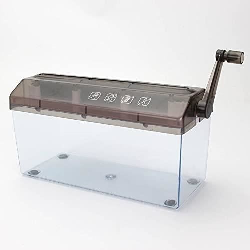 Reinscer Destructeur De Documents Manuel Mini - Broyeur Papier Portable