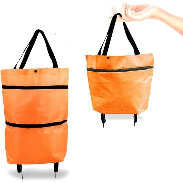 Sac de course best sale pliable pour caddie