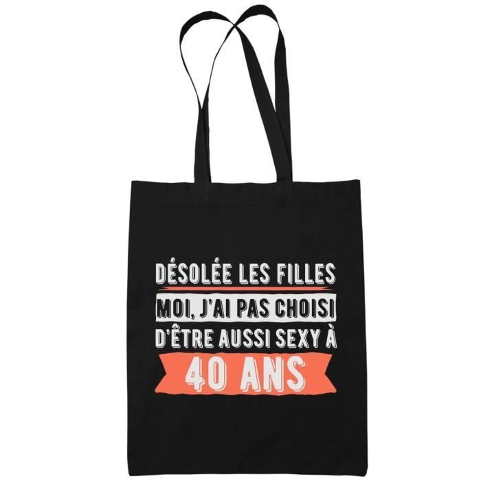 Tote Bag - Merci - Dentiste Adorée - Coton Biologique - 10L - Réutilisable - Bagagerie