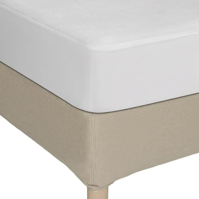 Protège matelas - Imperméable - 90 x 190 cm - Absorbant - Anti-acariens - Extensible jusquà 25 cm Protège matelas - Imperméable - 90 x 190 cm - Absorbant - Anti-acariens - Extensible jusquà 25 cm