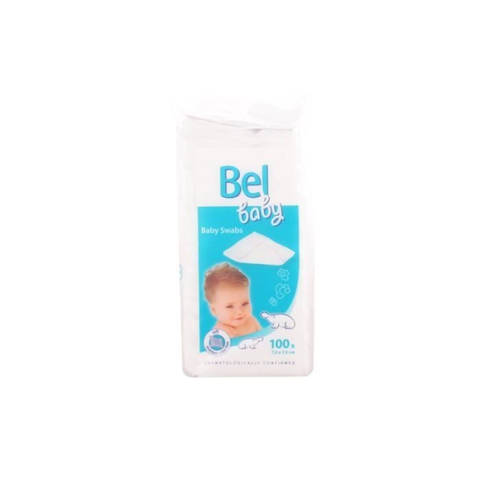 Bel Baby Compresses De Gaze Non Tissees 100 Pcs Cdiscount Sante Mieux Vivre