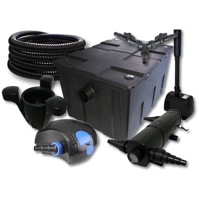 SunSun Kit filtration de bassin 60000l avec 18W Stérilisateur 100W