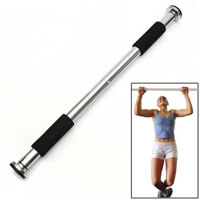 100 kg Reglable Porte Home Gym Bar Exercice D entrainement Chin Up Pull Up Barres Horizontales Sport Fitness Equipment Cdiscount Sport