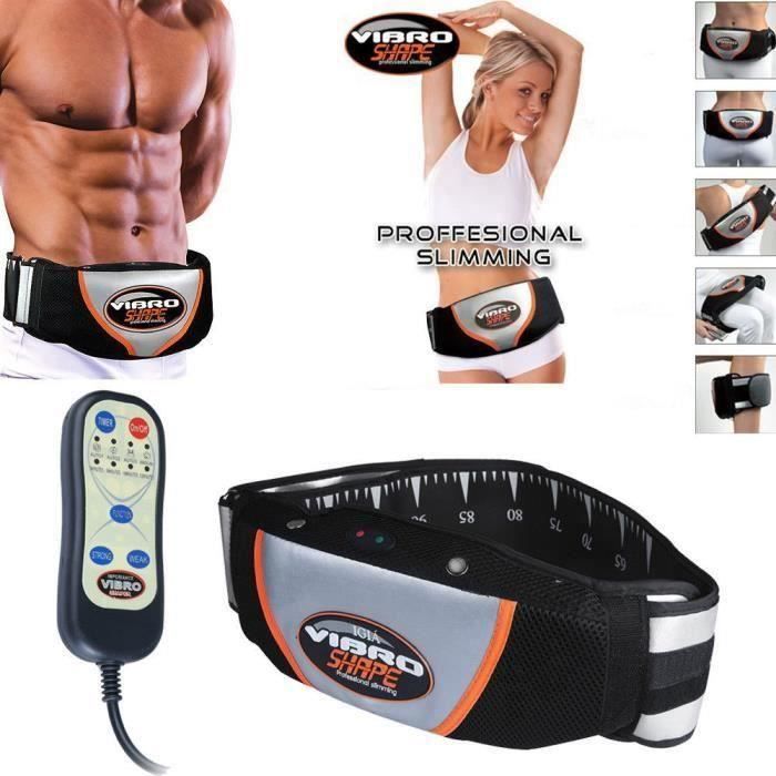 Ceinture vibrante hot sale abdo