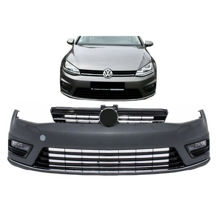 Pare Choc Golf 7 R Line Gris Anthracite Complet Neuf Tizautoparts