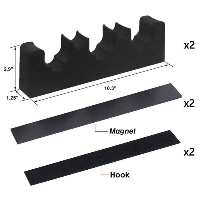 Supporto A Muro Per Armi VEVOR In Legno – 5 Posti, Fucili Da Caccia, Nuovo