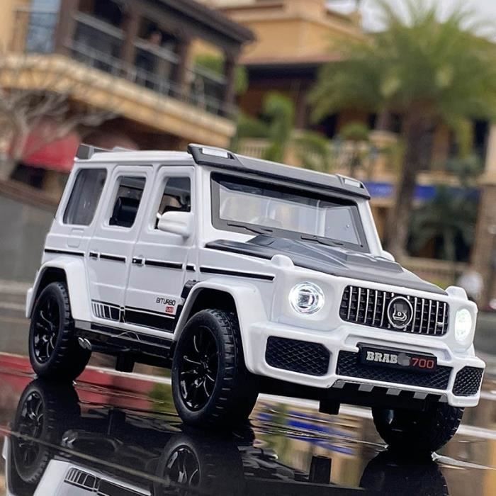 Échelle 1/18 Benz G700 SUV métal moulé sous pression en alliage jouets
