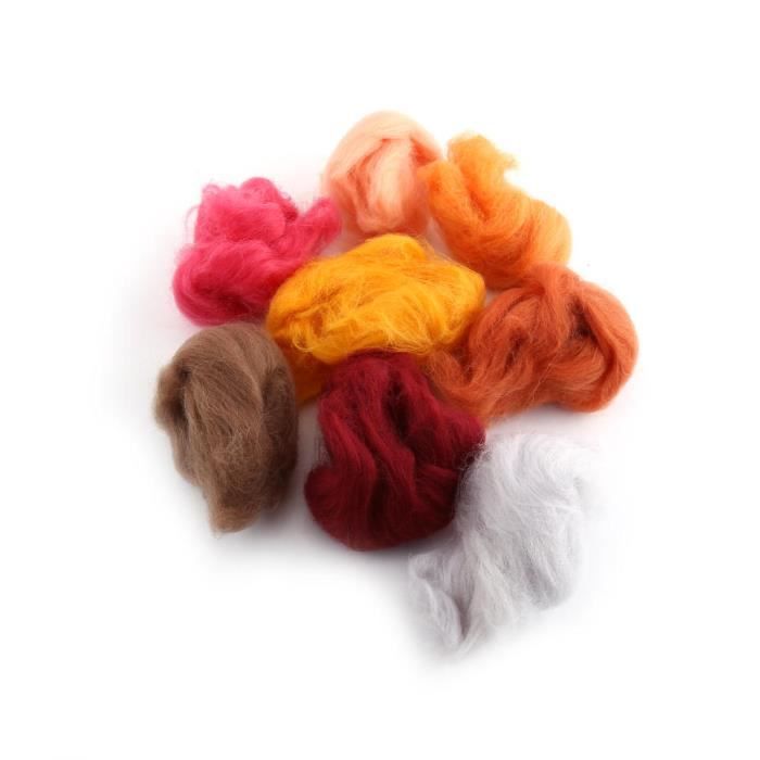 36 couleurs Laine de Tricot Tricotage Laine Fibre Douce Polyester ...