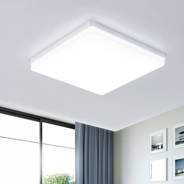 OTREN Plafonnier LED 48W, 4800LM Moderne Rond Luminaire Intérieur, IP44
