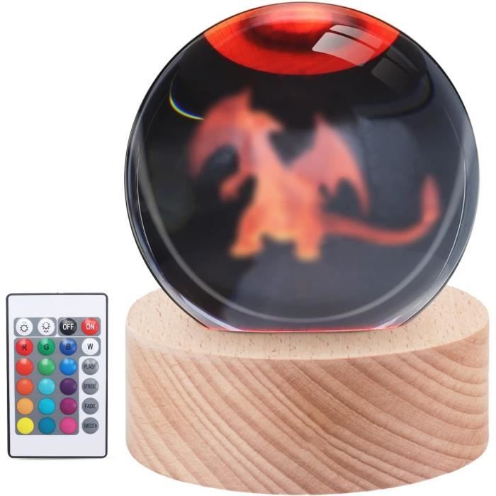 Veilleuse Licorne pour Enfants,Télécommande 16 Couleurs Changeantes Dimmable, Lampe LED 3D cadeaux de Noël pour Garçons filles(B) - Puériculture & Eveil bébé