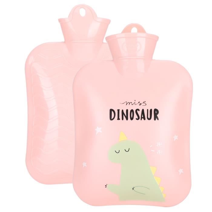 Mini Bouillotte 200 Ml - En Peluche Douce - Chaud Ou Froid - Pour école, Voyage, Douleurs