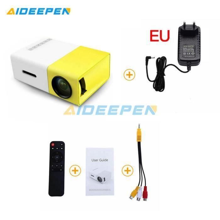 Vidéoprojecteur, Mini Pico Portable LED LCD Projecteur Théâtre avec