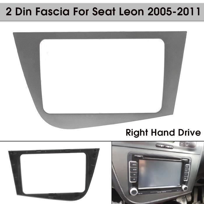 Kit Montage Façade Autoradio 1 DIN Pour Smart Roadster - Adaptateur Cadre Anthracite