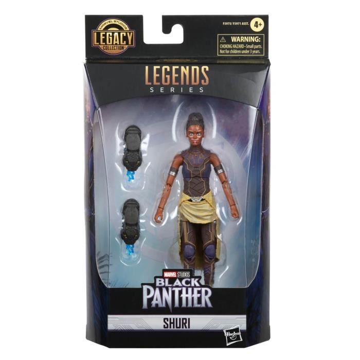Figurine - Marvel - Shuri - 15 cm - PVC - Accessoires inclus