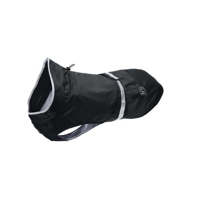 HUNTER Uppsala - Imperméable pour chien Noir Taille 50 (bandes réfléchissantes) HUNTER Uppsala - Imperméable pour chien Noir Taille 50 (bandes réfléchissantes)