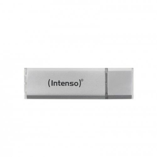 Clé USB - INTENSO - ULTRA LINE 64GB - USB 3.0 - Vitesse de lecture 35 Mo/s - Aluminium argenté