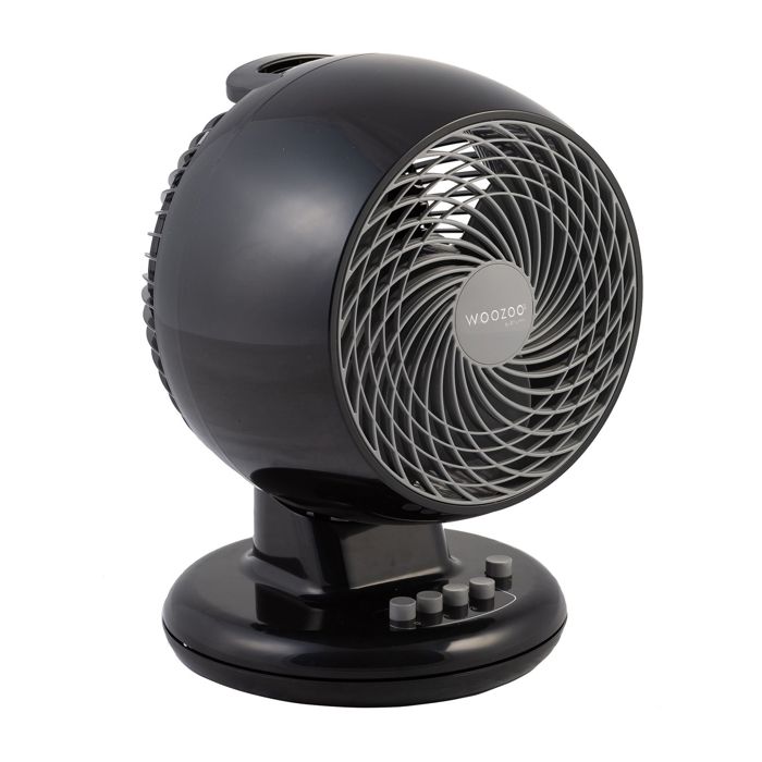 Iris Ohyama Ventilateur de table silencieux puissant & portable 23m² PCF-M18 Noir - Iris Ohyama