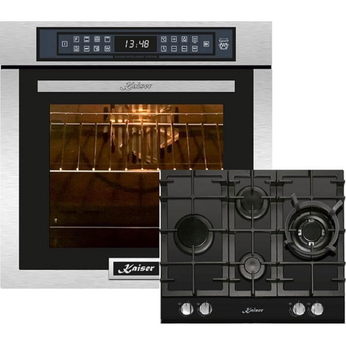 Kaiser Sign Inox Four à encastrer - Kaiser - EH 6306 R+KCG 6394 - Inox - 79L ...