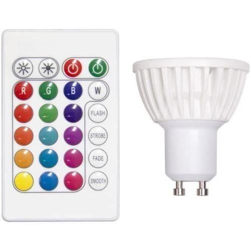 AMPOULE SPOT LAMPE MULTICOLORE ECLAIRAGE AMBIANCE ZEN GU10