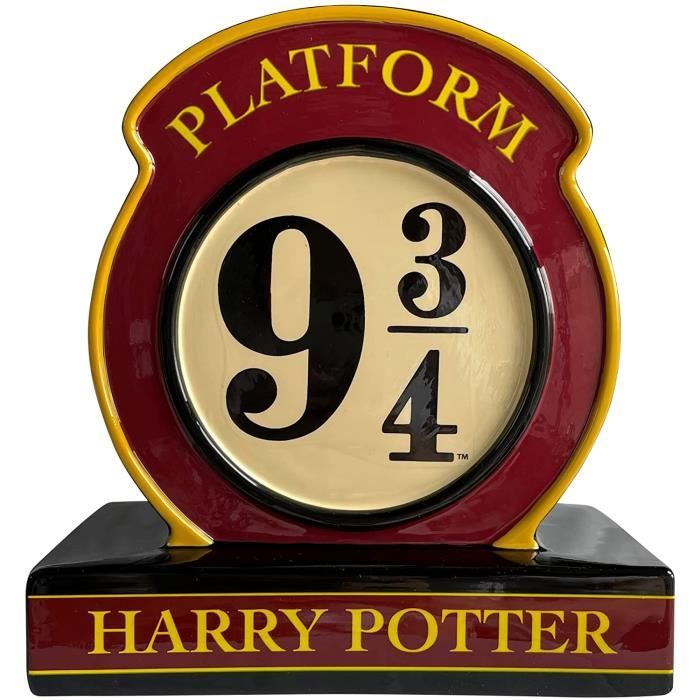 Tirelire Decorative - Limics24 - Harry Potter Céramique Horloge Plateforme  3/4 - Cdiscount Puériculture & Eveil bébé