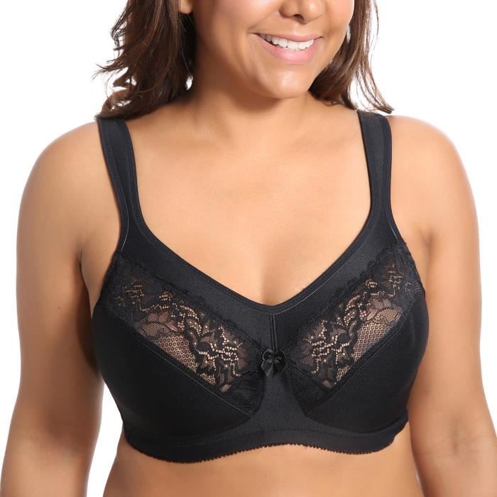 Delimira Femme Soutien Gorge Invisible Grande Taille Delimira