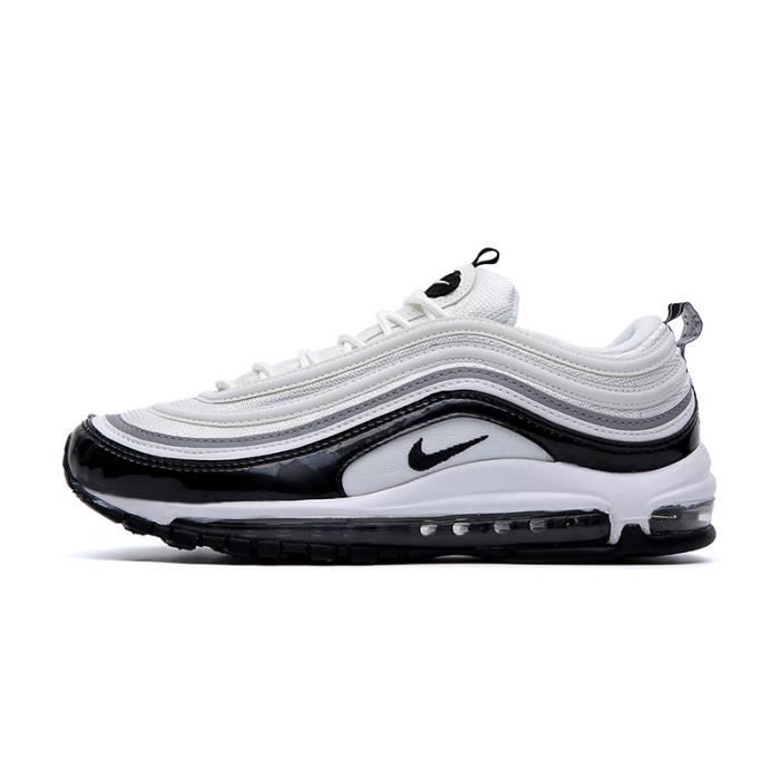 Nike air max 97 noir sales et blanc femme