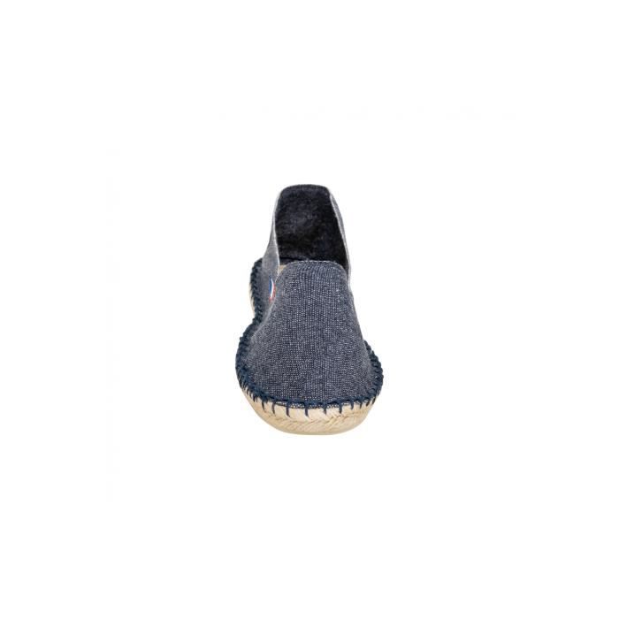 KARIBAN Espadrilles Kariban Made in France - Bleu - Canvas - Adulte - Mixte