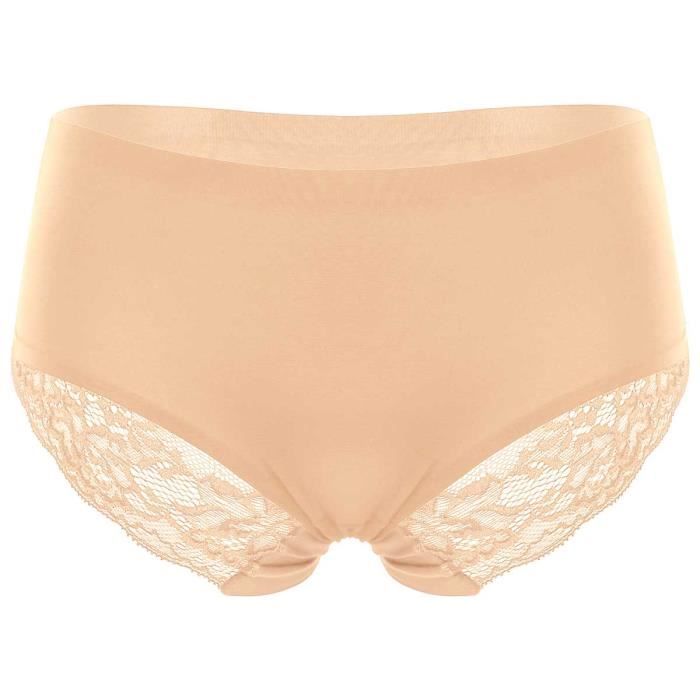 Slip En Soie Véritable 100% Pour Femme - Lingerie Douce, Respirante Et Confortable Au Quotidien
