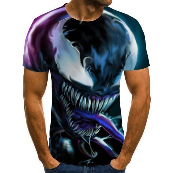 Haseller T Shirt À Manches Courtes Imprimé Dessin Animé Solo