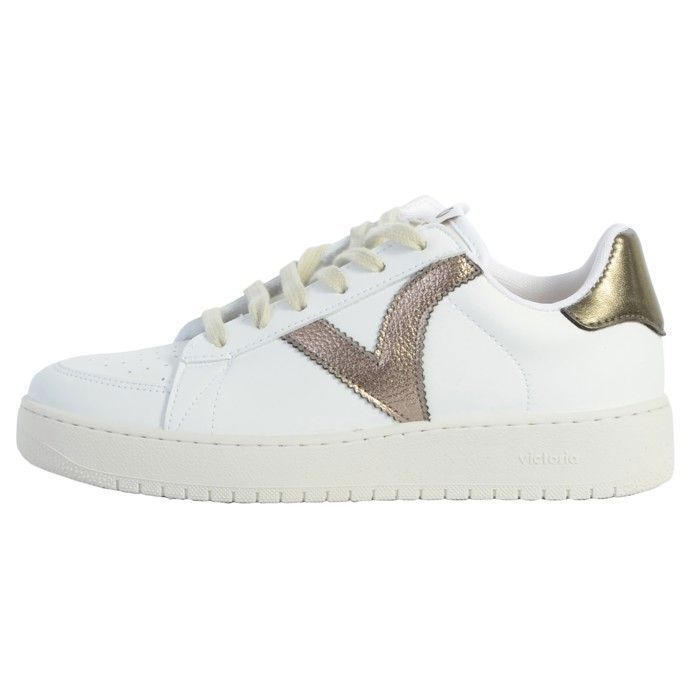 Victoria Baskets Femme - VICTORIA - 1258202 - Cuir - Lacets - Confort exceptionnel