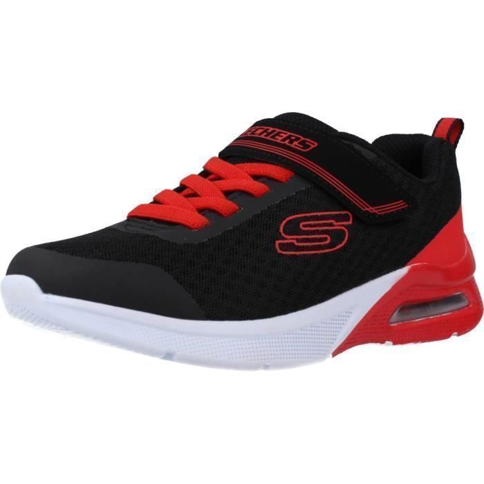 Skechers Basket - SKECHERS - 125693 - Enfant garçon - Noir - Lacets