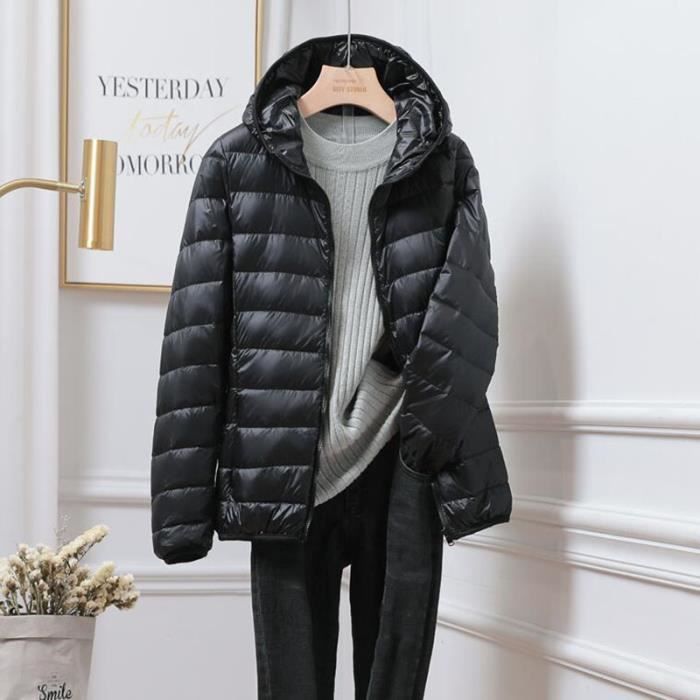 Manteau femme deals duvet canard