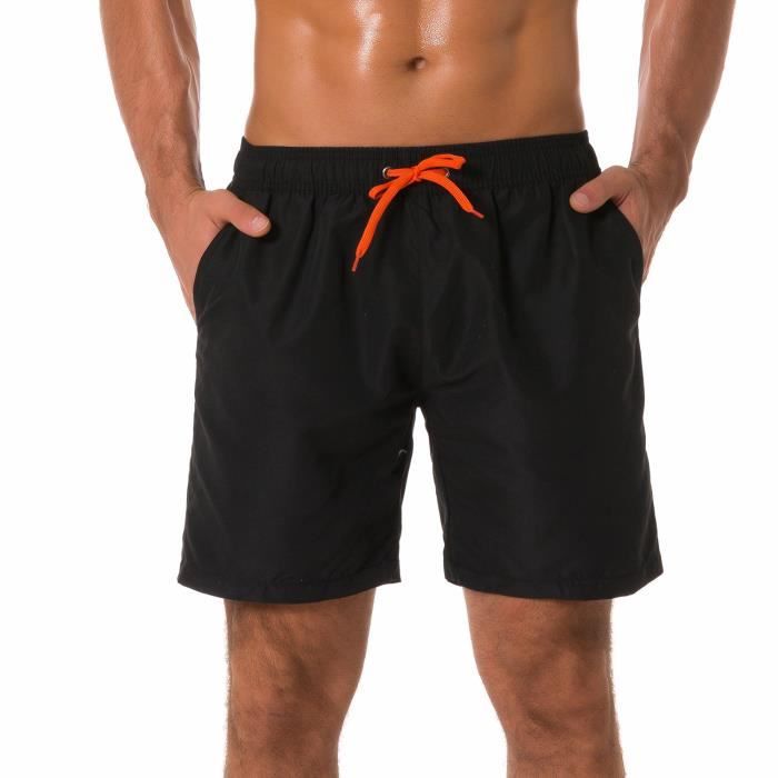 Short De Bain Homme - Maillot De Bains Séchage Rapide, 100% Polyester Recyclé, Élastique Avec Cordon - 4