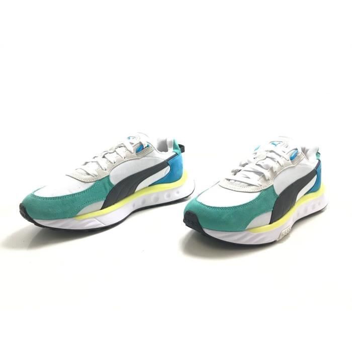 Puma jaune rouge bleu on sale