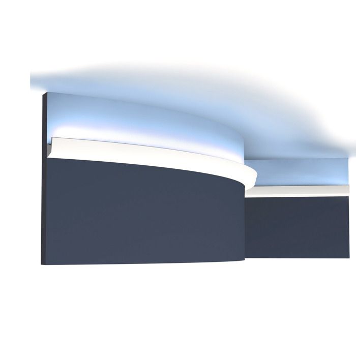 Plinthe Profil Décoratif Orac Decor SX138 AXXENT Protection De Cable Antichoc Moulure 2 M