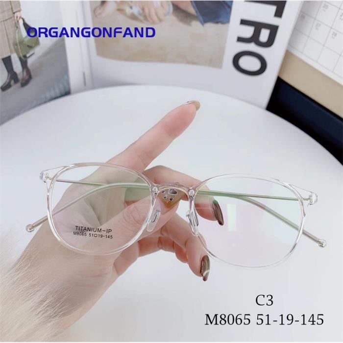 Lunettes anti-lumière bleue ultra-légères et confortables moitié