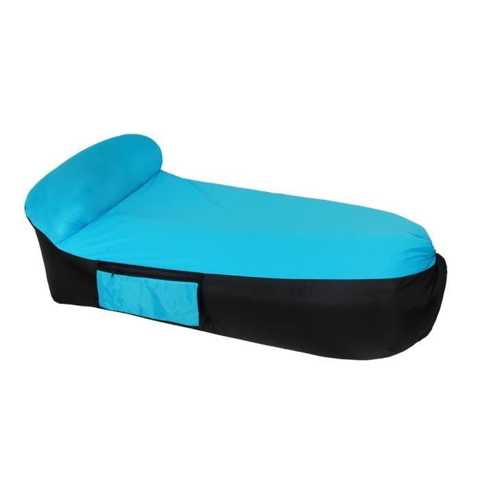 canape chaise piscine flotteur gonflable longue avec sac de transport canape lit de couchage en plein air camping piscine plage cdiscount jardin