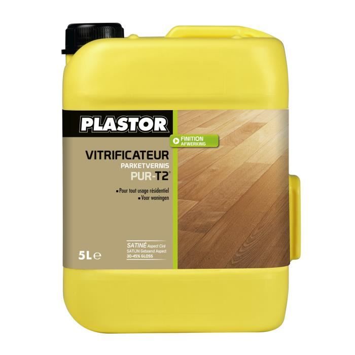Vitrificateur Incolore Pur-T2 Plastor Conditionnement - 2.5 L
