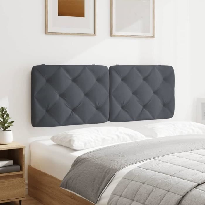 Remplissage D'Espace Matelas Lit - Coussin Tête De Lit 140x10x10cm Off White, Éponge Haute Densité Avec Housse Amovible