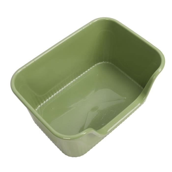 Comparer les prix de Bac à litière pour chats extra large avec côtés hauts et anti-éclaboussures