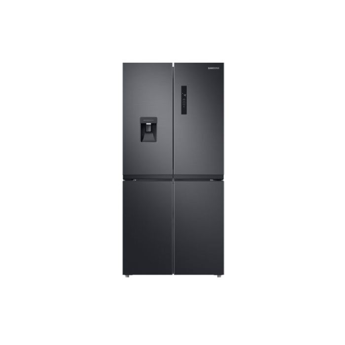 Samsung Réfrigérateur américain 83.3cm 488l ventilé noir mat - RF48A401EB4