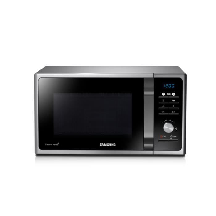Samsung MG23F301TCS Comptoir Micro-ondes grill 23 L 800 W boutons Rotatif Noir Argent Samsung MG23F301TCS Comptoir Micro-ondes grill 23 L 800 W boutons Rotatif Noir Argent