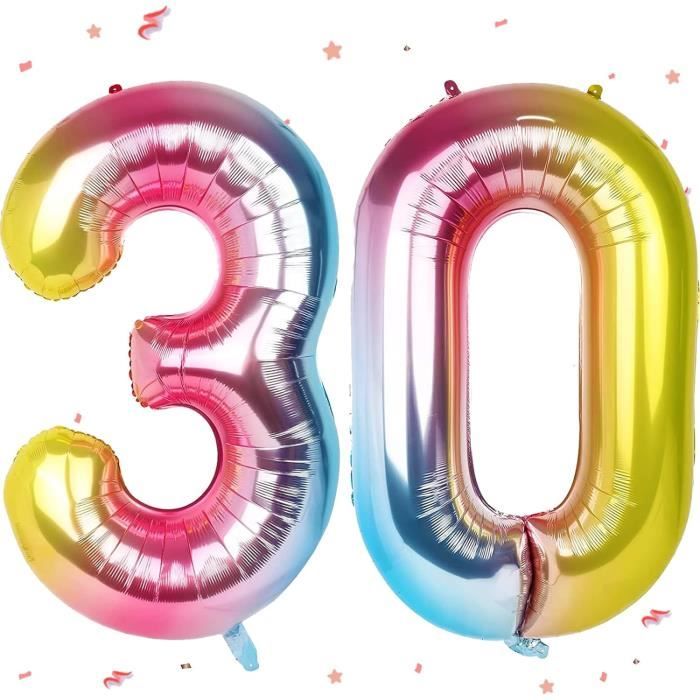 101,6 Cm 2 Pièces Ballons Géants En Aluminium À Hélium