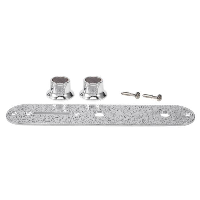 Plaque Contrôle Guitare Telecaster Toggle Chrome
