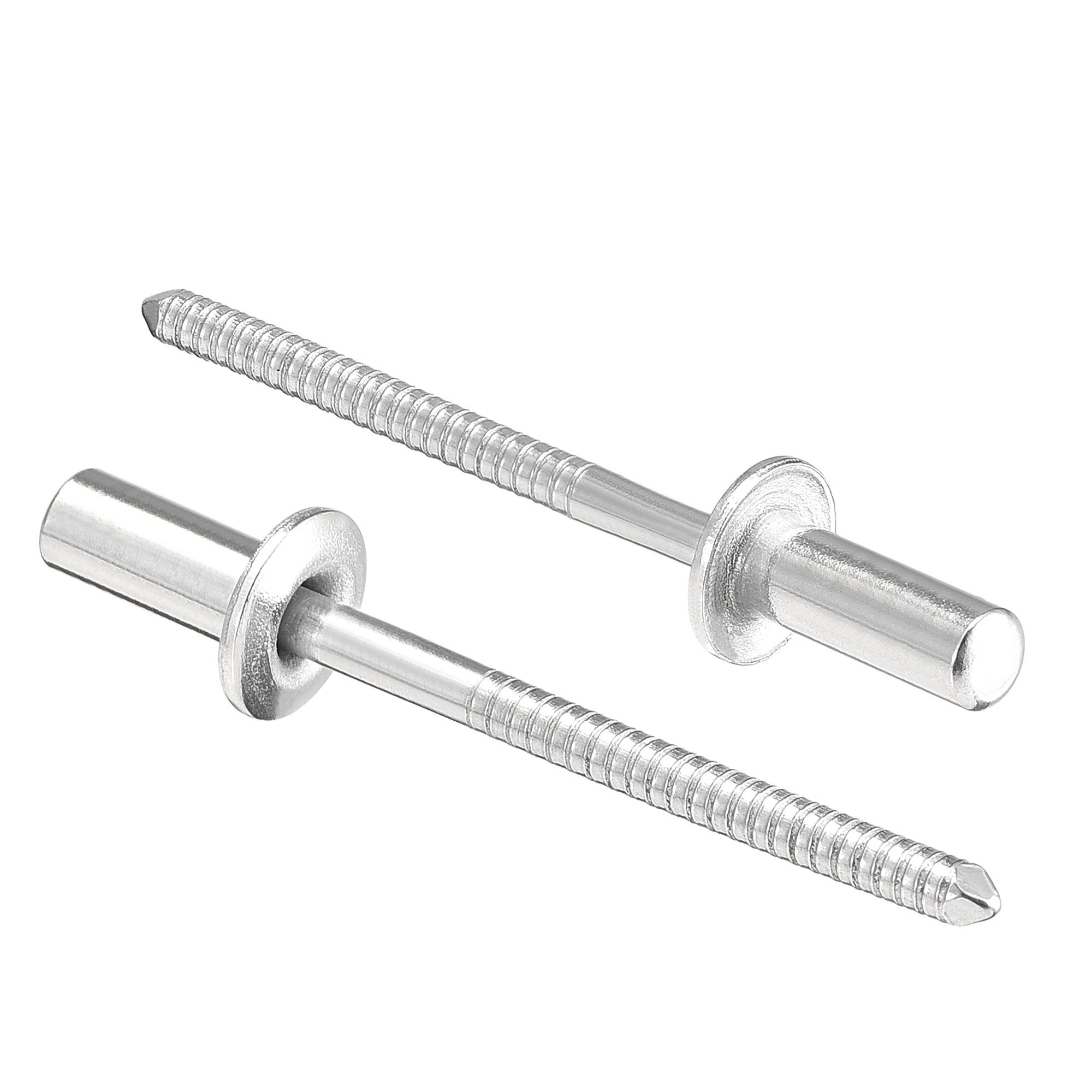 SOURCING MAP Rivet aveugle en acier inoxydable 304 4mm Diamètre 11mm ...
