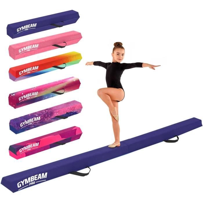 Poutre D'Équilibre Réglable Pour Enfants - 5 Hauteurs (17 à 55 Cm), Pliable, Portable - Idéale Gymnastique à La Maison - 9