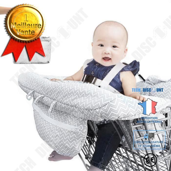 TD® Couverture de chariot pour bébé support de caddie chariot pour