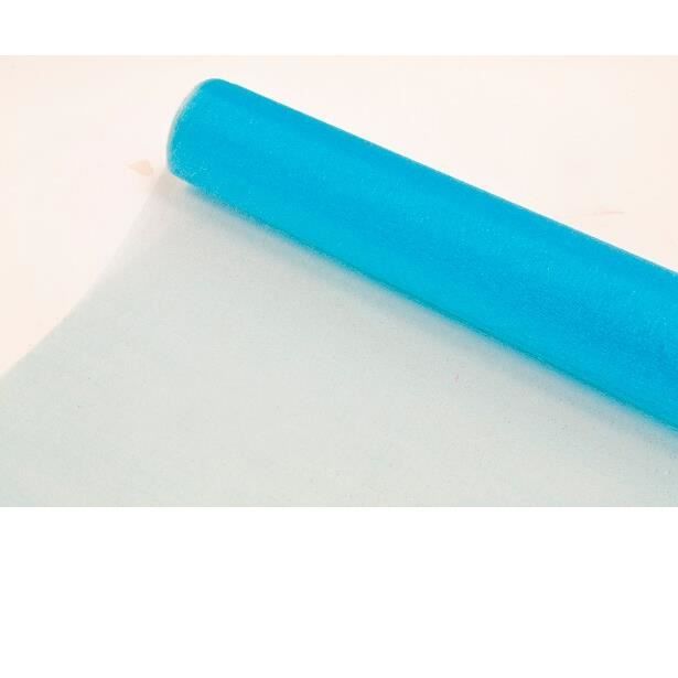 Chemin De Table Bleu Turquoise Achat Vente Pas Cher