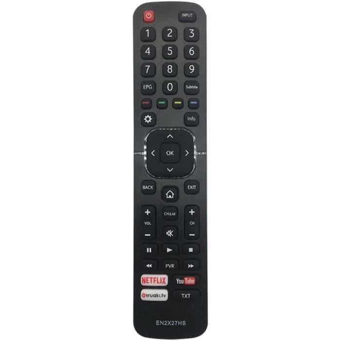 Télécommande De Remplacement EN2AB30H – Pour TV Hisense 32A4G, 50A6G, 58A6G, 70A6G